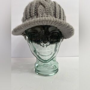 Wilton Gray Newsboy Knit Hat